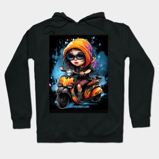 Lady Biker Hoodie